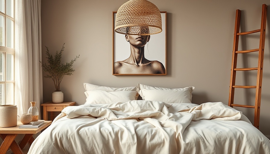 Stylish bedroom with best linen sheets 2025 and serene decor.