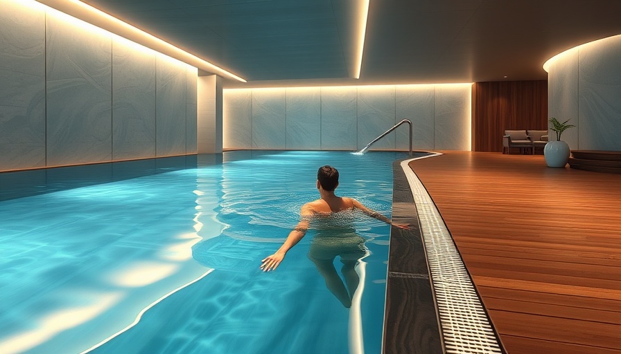 Modern indoor swimming pool design ideas with sleek lighting.