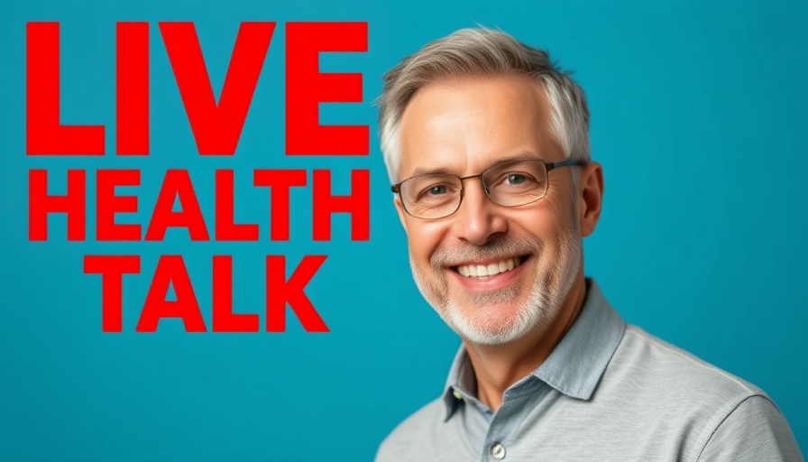Health tips for seniors over 60 live session promotion.