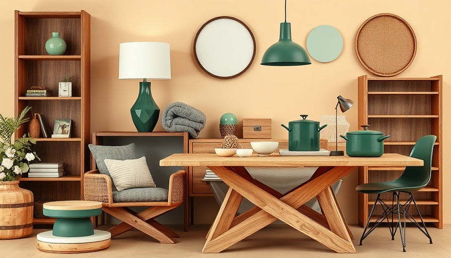 Assorted furniture items for Labor Day furniture sales 2025.