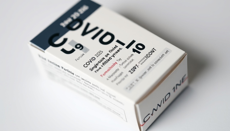 COVID-19 vaccine box for seniors, logistics focus.