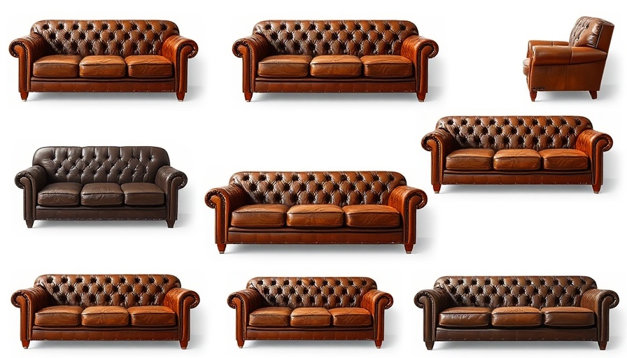 Luxurious brown leather sofas grid for Cigar Leather Sofa Review.