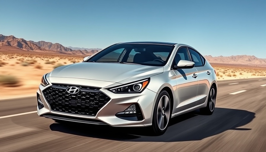 Next-Gen Hyundai Elantra N cruising on a desert road