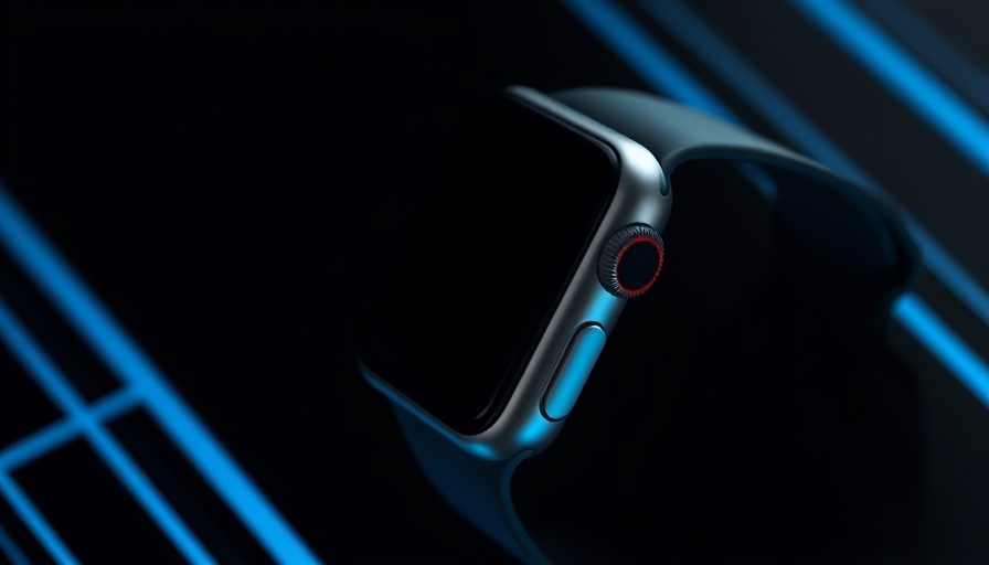 Apple Watch Ultra 3 with sleek design and bright display