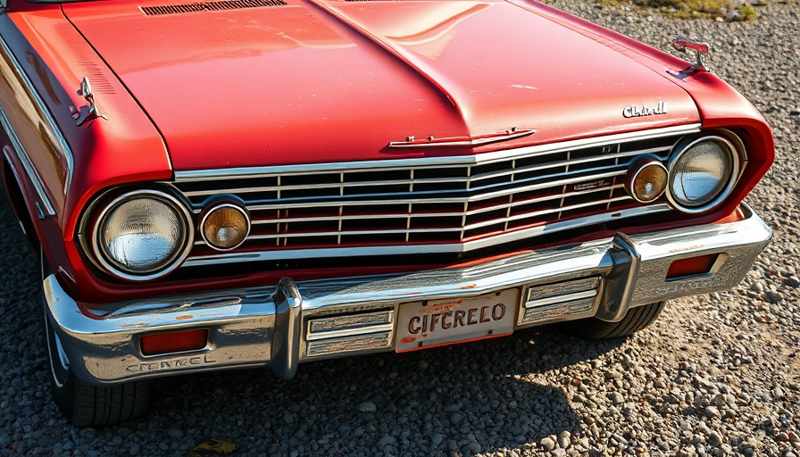Vintage 1964 Chevrolet Chevelle Wagon with rustic front grille.