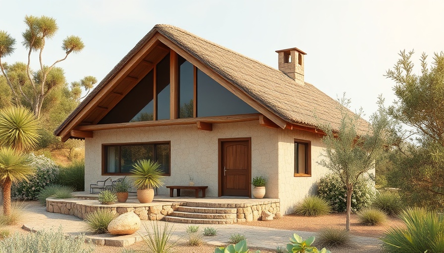 Modern sustainable architecture in Mallorca with natural materials.