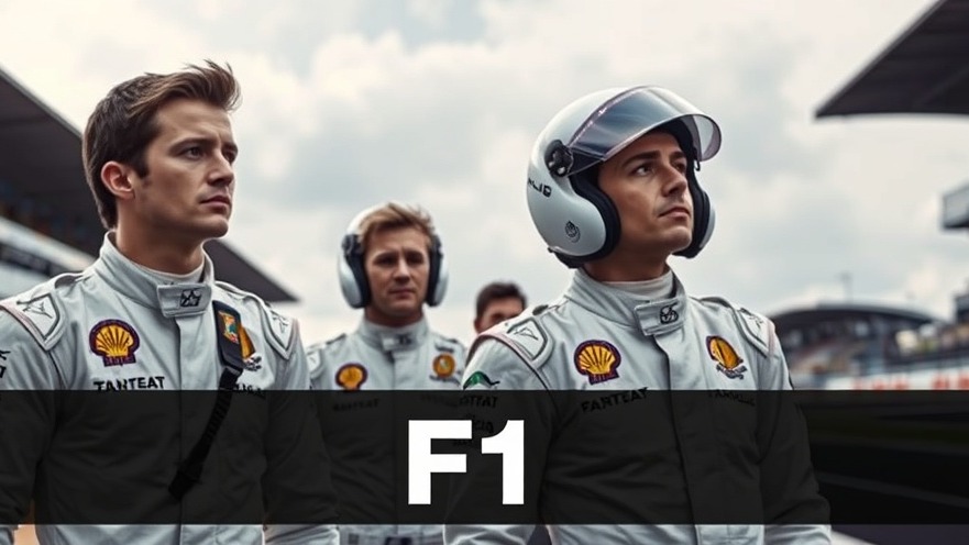 Determined racing drivers in white suits embodying thrill of racing movies.