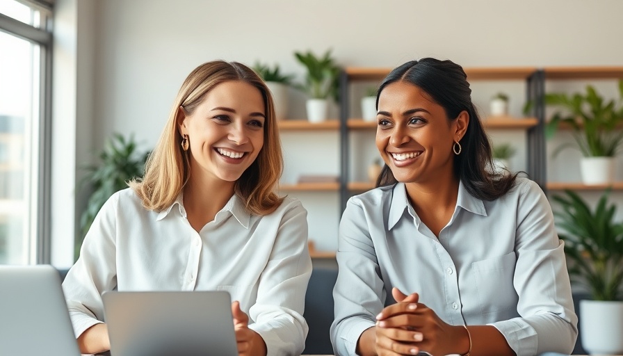 Two smiling tradeswomen on a video call, promoting strong tradeswomen.