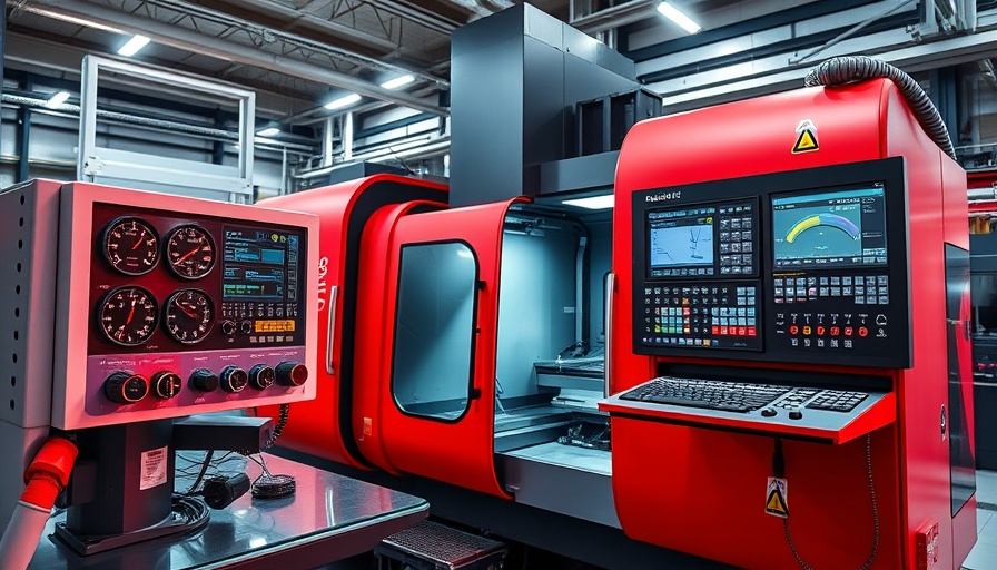 Advanced CNC machining center in an industrial setting showcasing all-in-one tooling solutions.