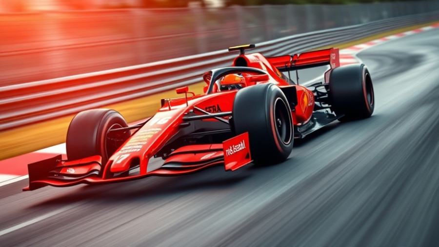 Norris sets benchmark time in Austin with sleek Formula 1 car in action.