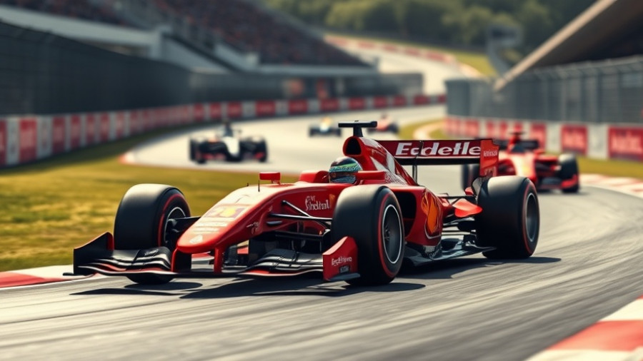 Ferrari comeback at United States Grand Prix showcasing intense Formula 1 race.