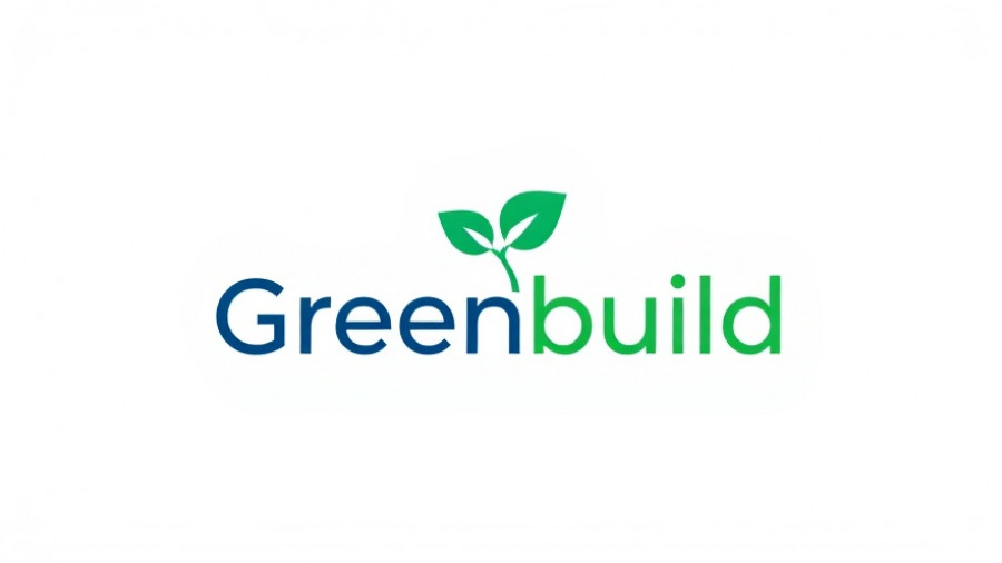Greenbuild 2023 keynote speakers logo with leaf design.