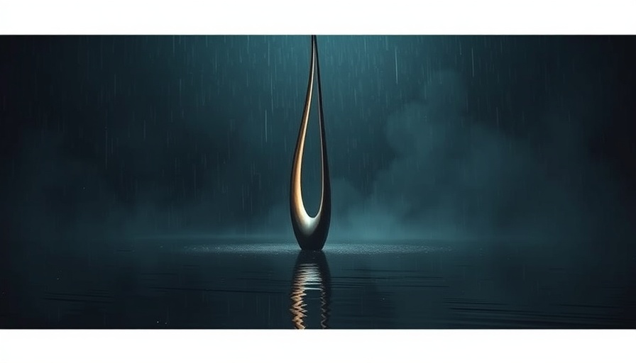 Antolini Stoneroom at Milano Design Week featuring sleek modern sculpture.