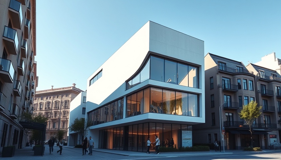 Modern childcare building in urban area, AU Childcare Support