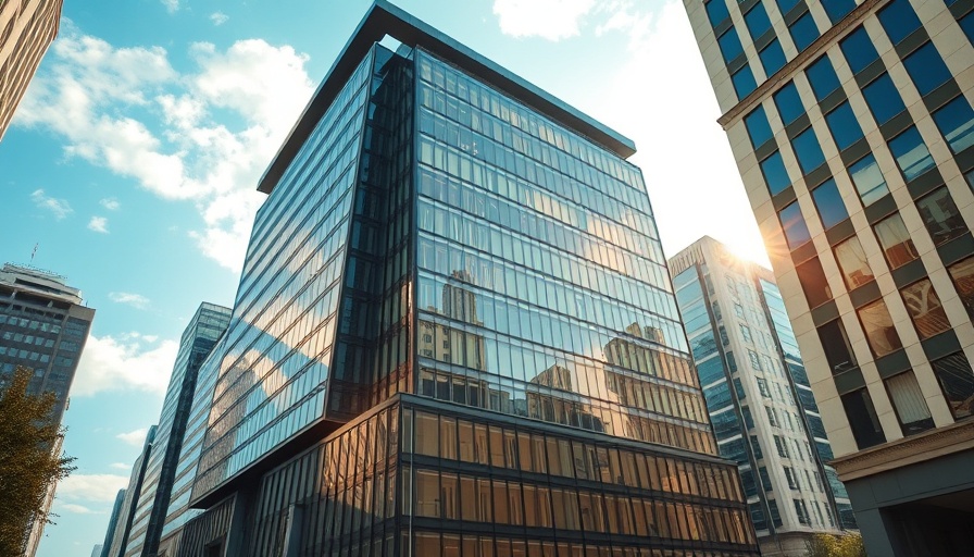 JHA Corporate Boutique architecture with modern glass design.