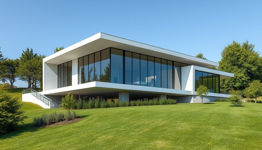 Modern architectural design of Entreverdes House, showcasing sleek lines and integration with natural surroundings.