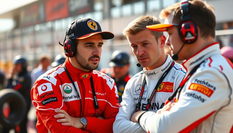 Formula One recovery strategy discussion on race day
