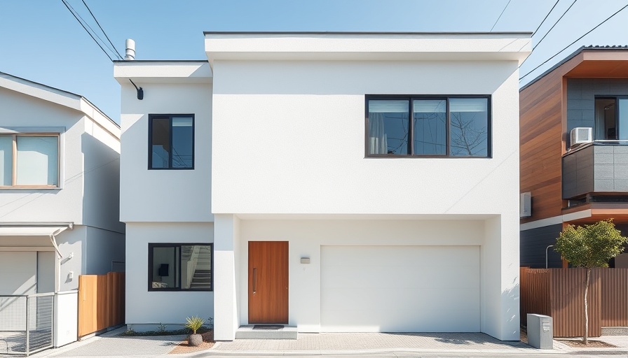 Modern K2 House design in Osaka with simplistic aesthetic.
