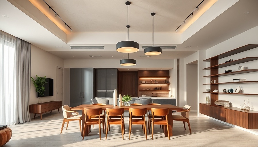 Mooin Apartment interior design with modern minimalist decor.