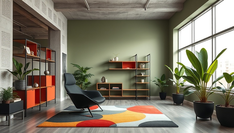 Contemporary apartment interior design in São Paulo with distinctive features.