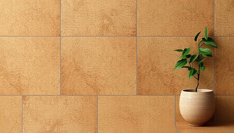 Tile Inspired by the Essence of Cork