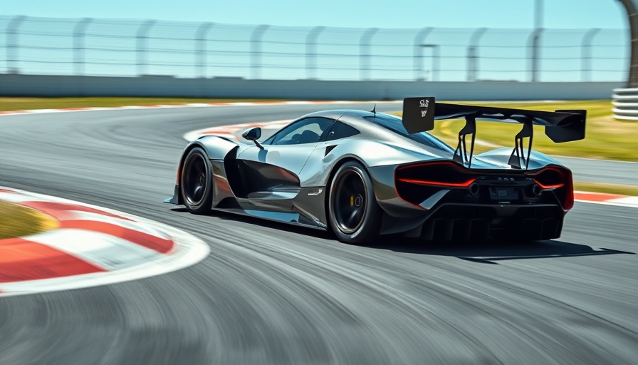 Modern race car on track showcasing Racing Bulls livery evolution.