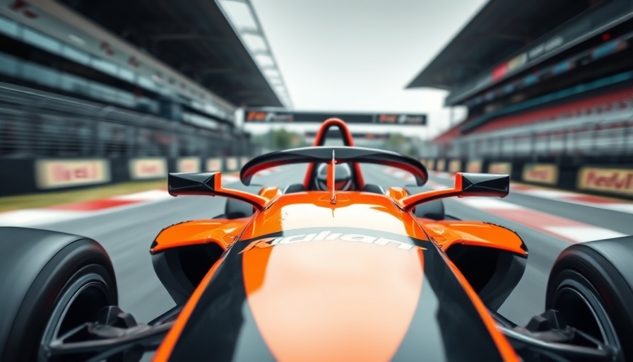 Piastri leads McLaren Miami Grand Prix with intense focus in dynamic racing scene.