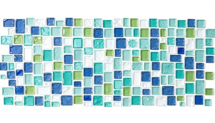 Recycled Glass Tile Mosaics