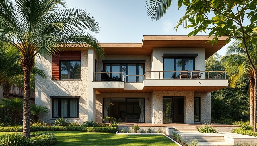 Modern home exterior showcasing Europa House architectural design.