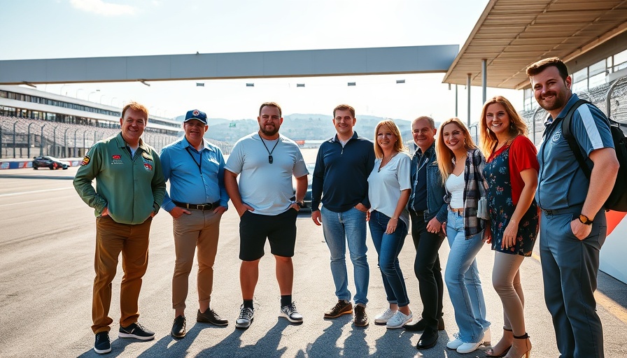 F1 racing enthusiasts at Miami racetrack