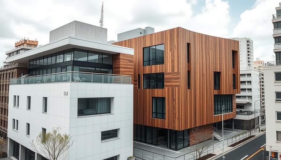 Modern geometric architecture of Zhongli Peng's Residence in Taiwan.