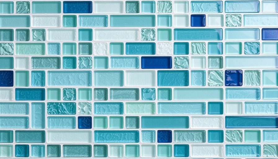 Glass Tile Colorways Reminiscent of the Sea
