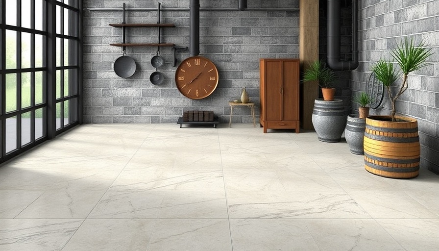 Porcelain Tile Inspired by the Industrial Revolution