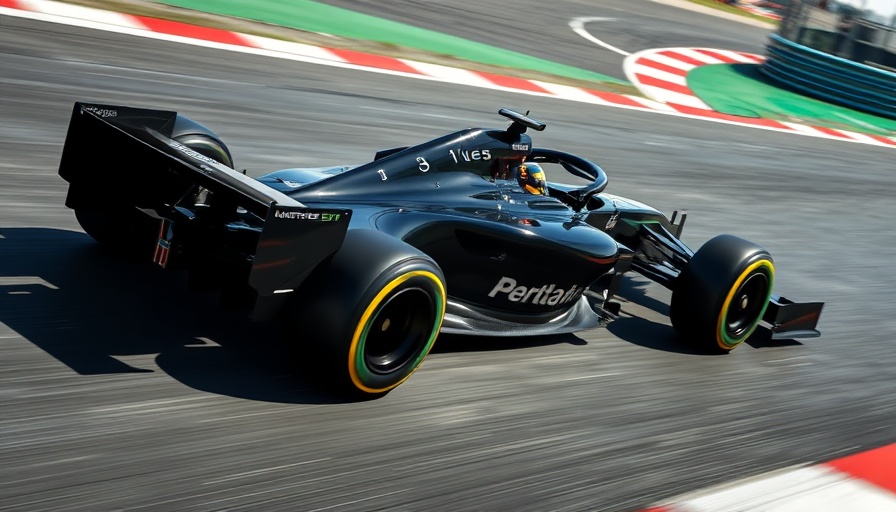 Mercedes Formula 1 car on track addressing engine reliability challenges.