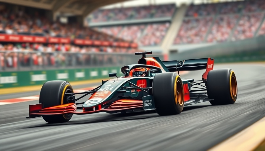 C6 tyre compound Montreal: Formula 1 car racing on track