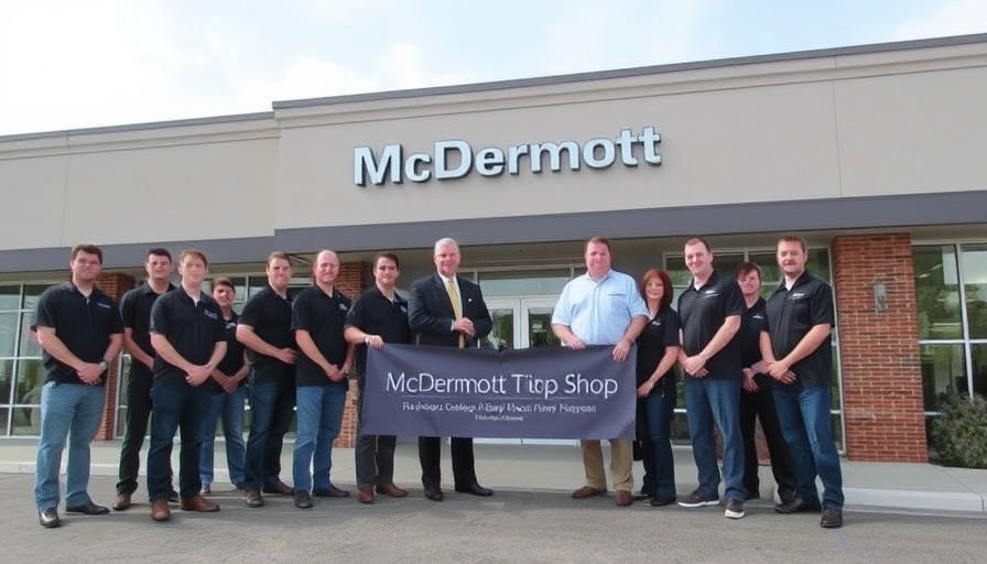 McDermott Top Shop Celebrates Milestone, New Leadership and Its Customers
