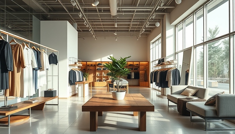 Modern Diciassette Clothing Store design with stylish interiors.