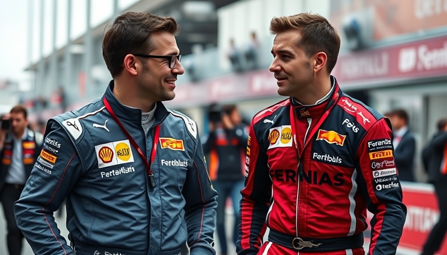 Verstappen Mercedes speculation amid two drivers in conversation at F1 event.