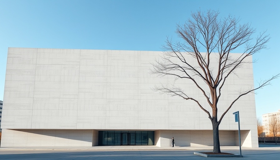 Casa T architectural design Bangkok, showcasing minimalist concrete structure.