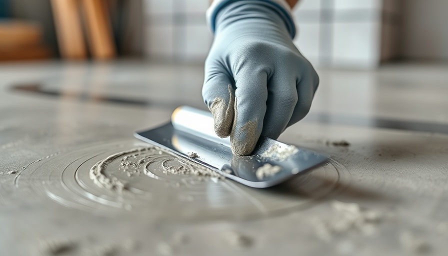 Worker applying mortar with trowel, Concrete Repair Mortars Market