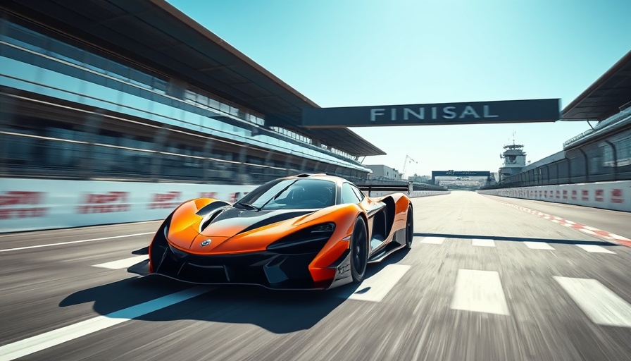 McLaren F1 car at Silverstone showcasing driver performance.