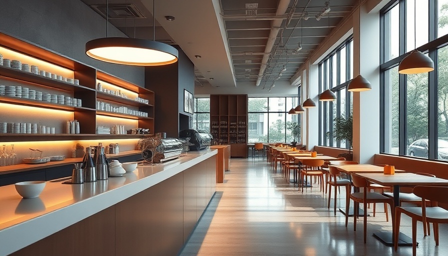 Hibrew Coffee and Cuisine renovation in a modern minimalist style.