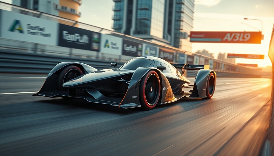 Mitch Evans Berlin E-Prix race car speeding on the track