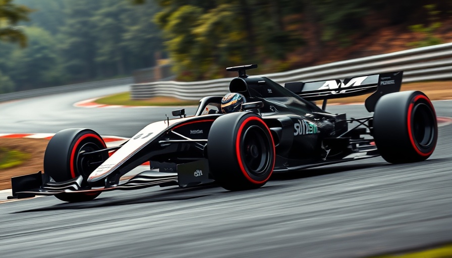 2025 F1 Belgian Grand Prix analysis: Formula 1 car racing at Circuit de Spa.