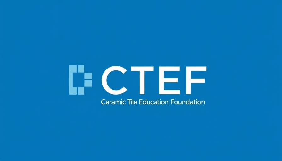 CTEF logo emphasizing certification for tile industry.