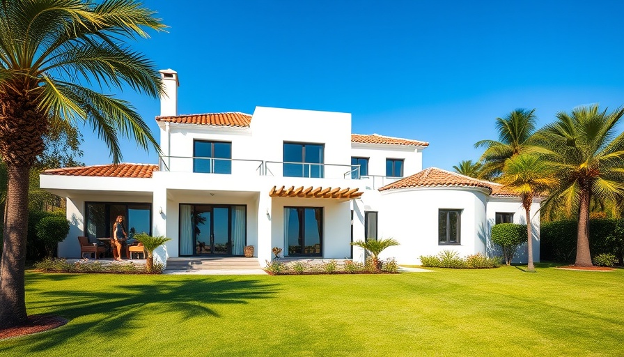 Villa Brisana renovation: modern villa with lush garden.