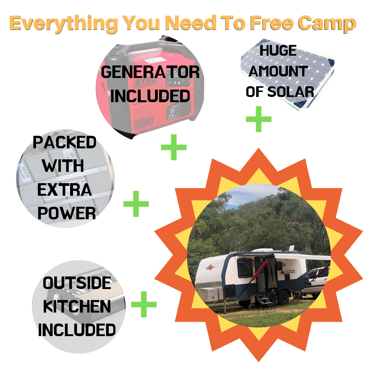 Blu Heeler Free Camp Edition Off Road Caravan