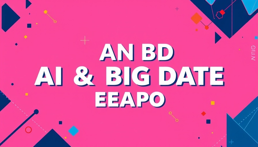 Generative AI tech event banner.