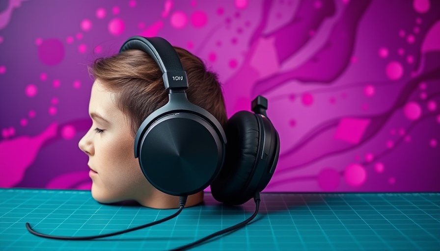Sony MDR-M1 headphones overview with vibrant background