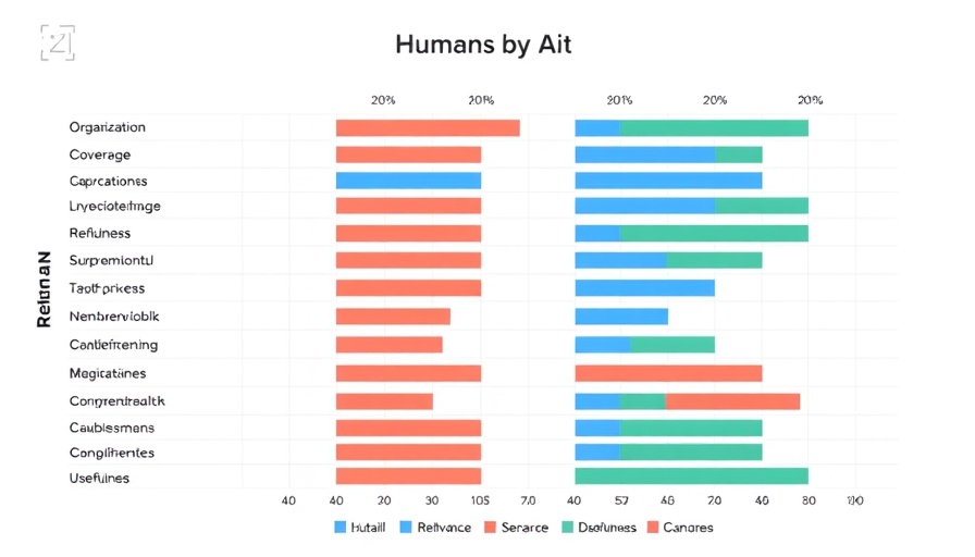 OpenScholar AI performance comparison with human evaluation.